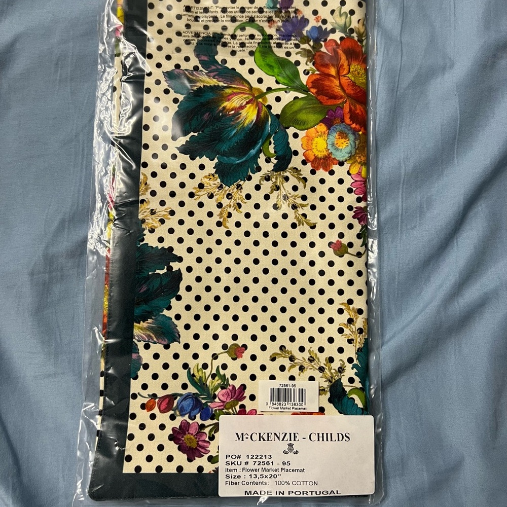 Mackenzie Childs placemat